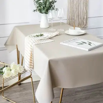 Высококачественная роскошь и фотографии высокого класса, прямоугольная скатерть для обеденного стола, благородный отвод воды, длинный стол в европейском стиле