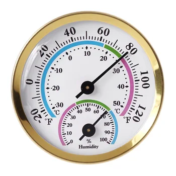 Мини-термометр Гигрометр Аналоговый Монитор температуры и влажности Датчик для дома Комнатный Датчик наружной температуры Измеритель влажности