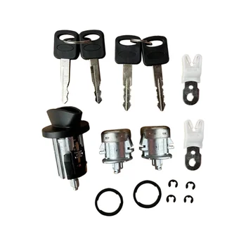 Цилиндр дверного замка автомобиля и ключи для F350 F2501997-1999 Super Duty 7C3Z1521990A