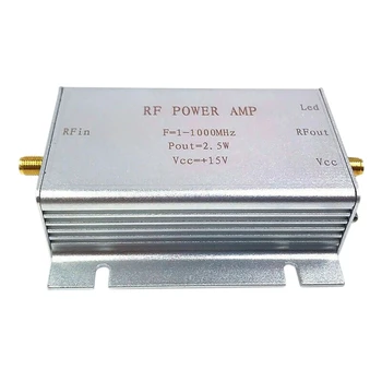 Усилитель радиочастотной мощности 1-1000 МГц 2,5 Вт для высокочастотного FM-передатчика, радиолюбителей УКВ-диапазона