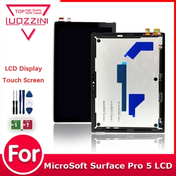 ЖК-дисплей Для Microsoft Surface Pro 5 1796 LP123WQ1 (SP) (A2) Pro 6 Сенсорный Экран Дигитайзер В сборе Запасные Части Протестирован Дисплей