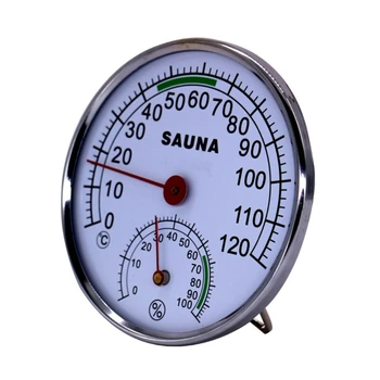 Аналоговый измеритель влажности с циферблатом, датчик температуры, водонепроницаемый челнок