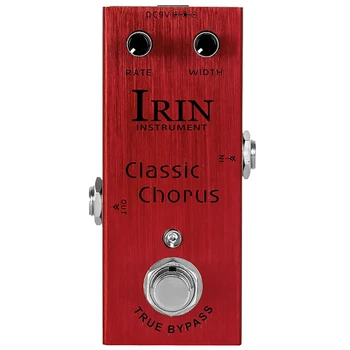 IRIN Guitar Effector Электрогитара Classic Chorus Effector Chorus Professional Одноблочный маленький металлический эффектор
