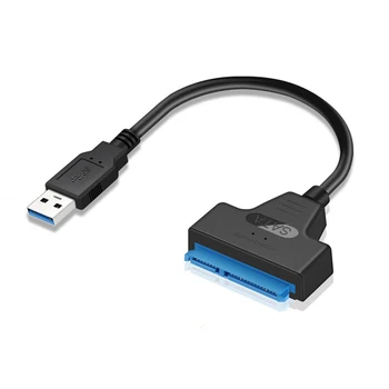 Конвертер кабеля USB 3.0 в SATA7 + 15pin для жесткого диска 2,5-дюймовый жесткий диск SSD