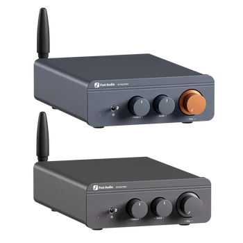2-Канальный стереоусилитель BT20A Pro Bluetooth Модернизированный встроенный усилитель для динамиков с регулировкой низких и высоких частот