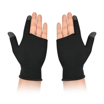 1 пара накладок на палец для мобильной игры PUBG, защищающих от пота, дышащих, не царапающихся