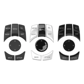 Кнопки центральной консоли, защищенный от царапин Комплект центральных мультимедийных кнопок, прочный для E84 E70 E71 E72
