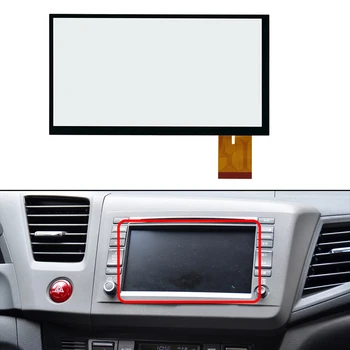 1 шт. Сенсорный экран, стеклянный дигитайзер для Honda 9th Для Civic 2012-2015, Радионавигационный дисплей, цифровая приборная панель, пиксель