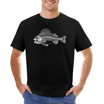 Футболка с изображением рыбьего скелета, рубашка с животным принтом для мальчиков, одежда в стиле хиппи, мужская тренировочная рубашка