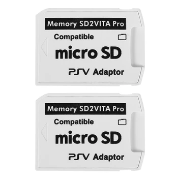 Розничная Продажа 2X Версии 5.0 SD2VITA Для PS Vita Карта памяти TF Для Psvita Игровая карта PSV 1000/2000 Адаптер 3.60 Системная SD-карта R15