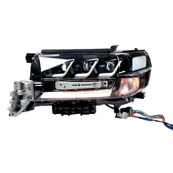 Автомобильные аксессуары MAICTOP автомобильная светодиодная фара 3 angel eyes led объектив для landcruiser 200 2016-2020 новейший дизайн хорошая цена