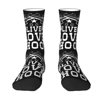 Live Love Glock, мужские и женские носки для экипажа, Унисекс, Новинка, США, Пистолет, Весна, Лето, Осень, Зимние носки для платья