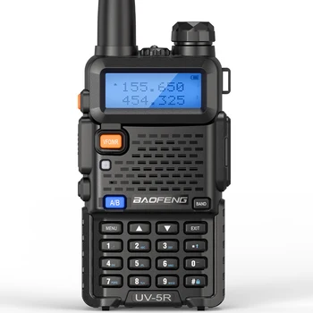 Baofeng UV-5R Портативная Рация 5 Вт Портативная Ветчина CB Радио Двухдиапазонный УКВ/UHF FM-трансивер Двухстороннее Радио Охота UV-82 UV-9R Plus