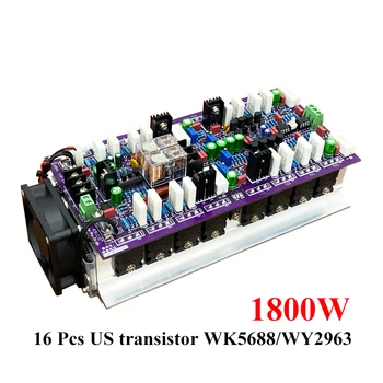 плата 2-канального усилителя мощности 960 Вт * 2 4Ω может соединять монофонический транзистор высокой мощности 16шт США WK5688 WY2963 Sweet Voice HIFI Audio