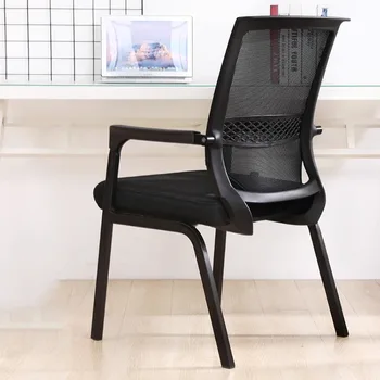 Офисное кресло с поддержкой спины, Современный подлокотник, дизайнерское офисное кресло для отдыха, Удобная сидячая офисная мебель Cadeira De Escritorios