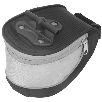 Велосипедная сумка Велосипедная седельная сумка Дизайн отверстия на молнии Прост в установке и регулировке для хранения ключей Телефонов Закусок Подслушивающих устройств