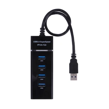 Универсальный КОНЦЕНТРАТОР-Разветвитель Super Speed USB Expander С защитой от перегрузки по току USB-концентратор-адаптер Plug and Play для PS4 / SLIM /PRO/XBOXONE