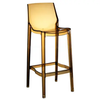Современные прозрачные барные стулья Скандинавские Высокие Стулья Акриловое Кафе Высокий Барный стул Креативная мебель для домашнего бара в гостиной L