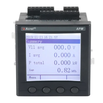 Цифровой многофункциональный Ваттметр 3P3W 3P4W Анализатор качества электроэнергии электрической сети APM830 Smart Meter Производители