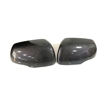 Корпус зеркала заднего вида из углеродного волокна ABS для автомобиля, крышка зеркала заднего вида, отражатель, задняя крышка для Kia Picanto 2012-2017