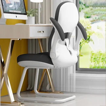 Современные настольные стулья Мобильные портативные ленивые Эргономичные Удобные дизайнерские кресла Office Comfy Sillas Gamer Мебель для офисов MQ50BG