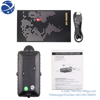 yyhc4G GPS Трекер Автомобильный LTE Мощный Магнит TK20C 20000 мАч Водонепроницаемая Сигнализация Автомобильный Трекер IPX7 Автомобиль + Сигнализации