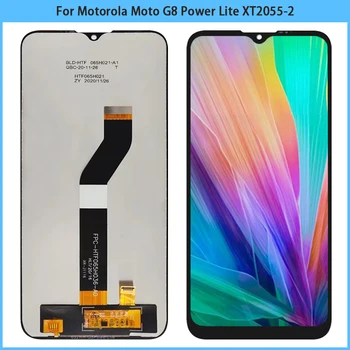 Оригинальный Amoled 6,5 дюймов Для Motorola Moto G8 Power Lite XT2055-2 ЖК-дисплей С Сенсорным Экраном Дигитайзер В Сборе Замена ЖК-панели