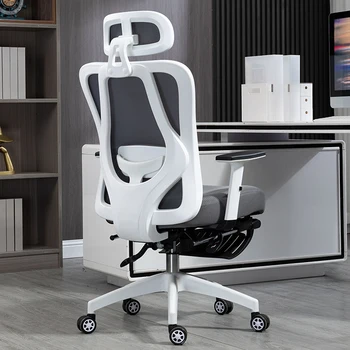 Кресло с откидной спинкой Офисный стол Стул Эргономичный Удобный дизайн Ленивый Складной Поворотный Офисный стул На колесиках Cadeira Gamer Furniture MQ50BG