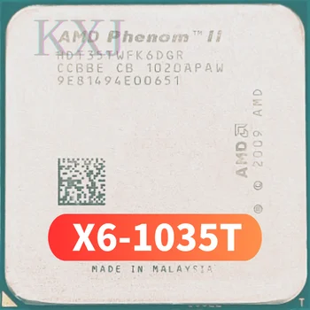 AMD Phenom II X6 1035T X6-1035T 1035 2.6G Шестиядерный процессор HDT35TWFK6DGR Socket AM3