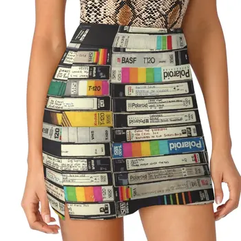 VHS Stack, светонепроницаемая юбка для брюк, одежда, женская юбка для девочек