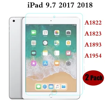 Закаленное Стекло Для Apple iPad 9,7 2017 2018 A1822 A1823 A1893 A1954 Защитное Стекло с Полным покрытием для iPad 5-го 6-го поколения