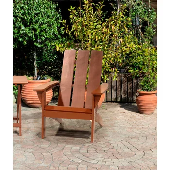 Садовая мебель для патио, Деревянный стул, коричневый, Садовый стул, Уличная мебель, Мебель для патио, Современный простой, складной