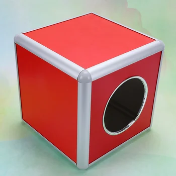 20-Сантиметровая лотерейная коробка, Квадратная коробка для розыгрышей, Многофункциональная коробка для хранения билетов, Бонусный контейнер для хранения