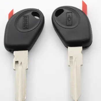 DAKATU 10ШТ Чехол для ключей-транспондеров для Fiat Key Fob Case Можно установить чип