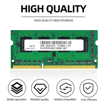 Оперативная память ноутбука DDR3 2G/4G/8G Оперативная память компьютера 1,35 В/1,5 В 1333/1600 МГц Полностью Совместима с Компьютерными компонентами Intel/AMD 204PIN