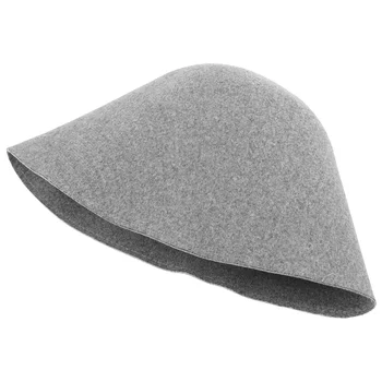 Фетровая шапочка для душа для мужчин, удобная шапочка для сауны, защищающая волосы, Легкая комната для принадлежностей