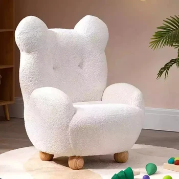 Креативный дизайн детской гостиной, повседневный односпальный диван из овечьего флиса