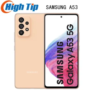 Samsung Galaxy A53 5G Оригинальный Смартфон Android Exynos 1280 Восьмиядерный 120 Гц 5000 мАч 25 Вт 8 ГБ оперативной ПАМЯТИ 128 ГБ ПЗУ Мобильный телефон