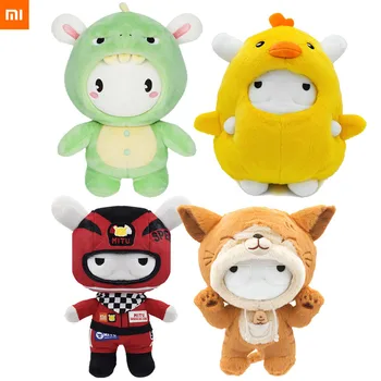 В наличии Xiaomi Mitu Маленький динозавр/ Кукла в обнимку с кроликом/Мышь/ Летающая свинья из хлопка и шерсти, Мультяшная милая игрушка для детей
