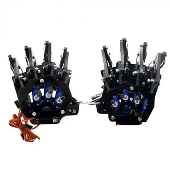 Механический рычаг-клешня робота с пятью пальцами правой и левой руки С сервоприводами для робота в сборе своими руками 52469