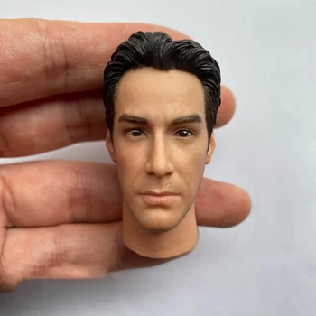 Адский детектив Киану Ривз 3.0 Молодая Голова, вырезанная Скульптурная модель в масштабе 1/6, сделай сам, 12 дюймов, фигурка Hot Toys